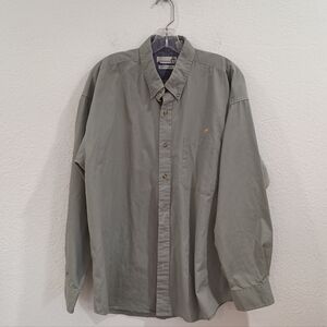Munsingwear Gray Wrinkle Resistant Shirt